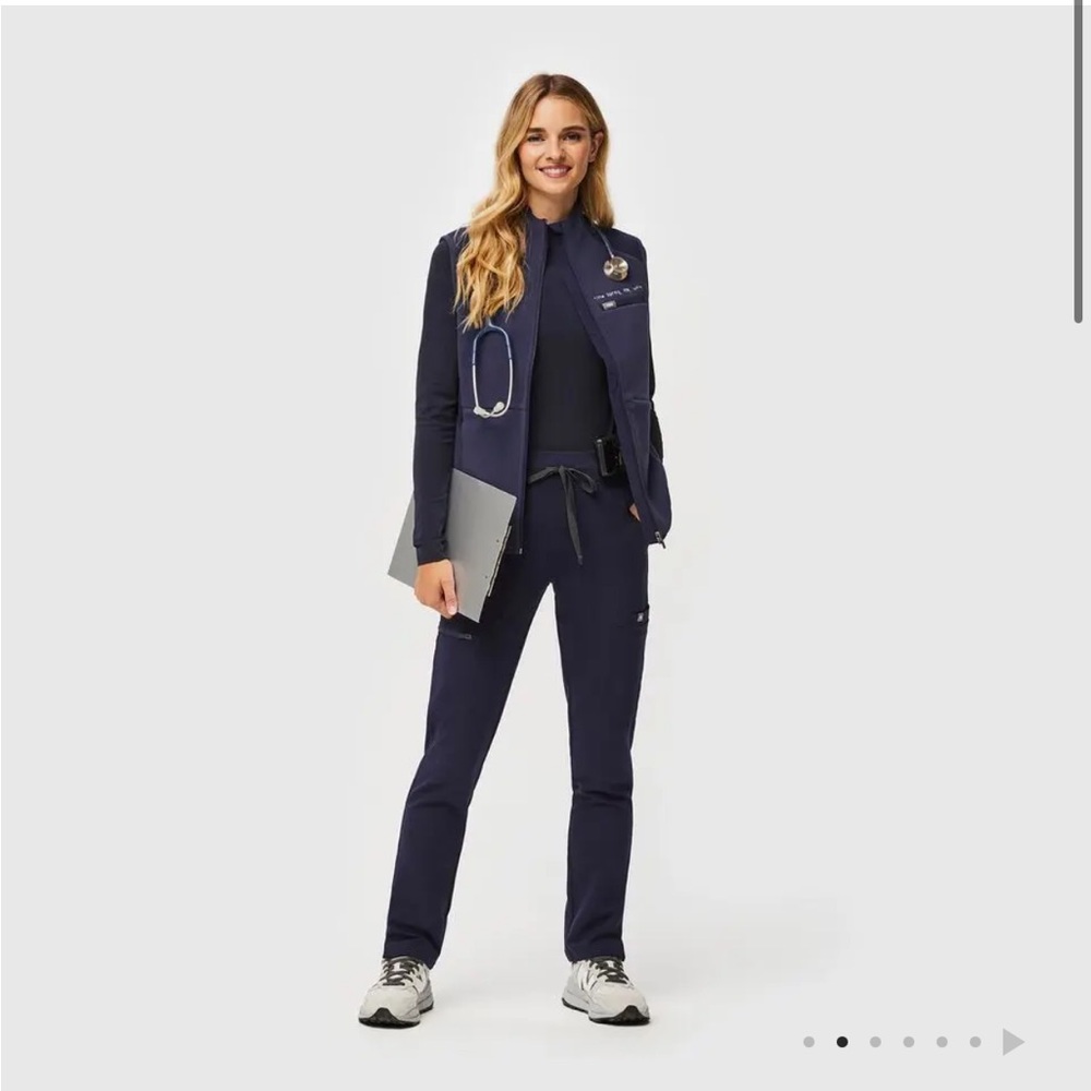 Figs High Waisted Yola Skinny Scrub Pants